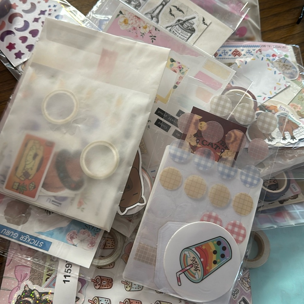 Gently used Sticker Grab Bags